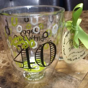 Top Shelf HAPPY 40th Birthday Coffee/Tea Mug